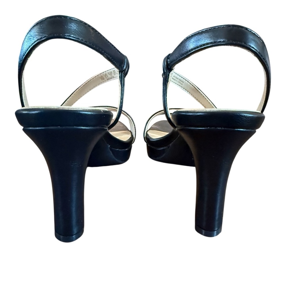 Naturalizer Brenta Black Strappy Dress Sandals Size 7 - Picture 4 of 10